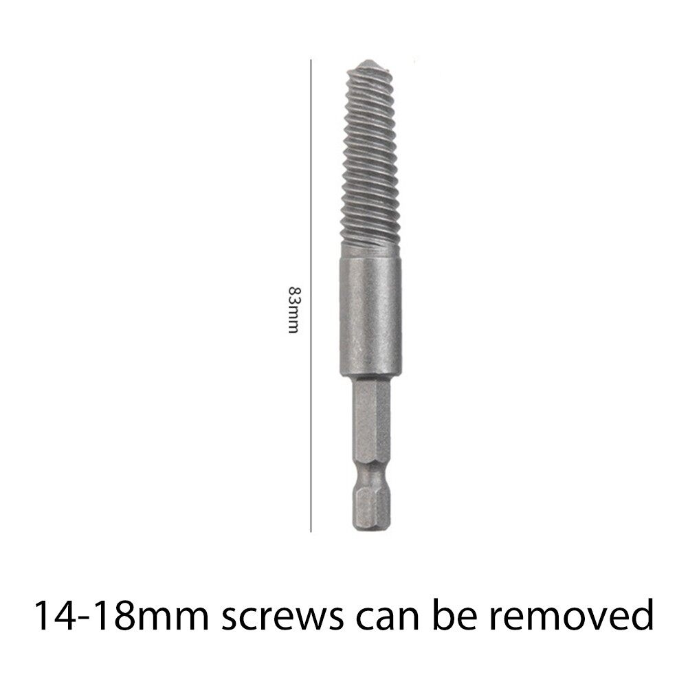 Toolstar Screw Extractor Center Drill Bits Guide Set Broken Damaged Bolt Remover Removal
