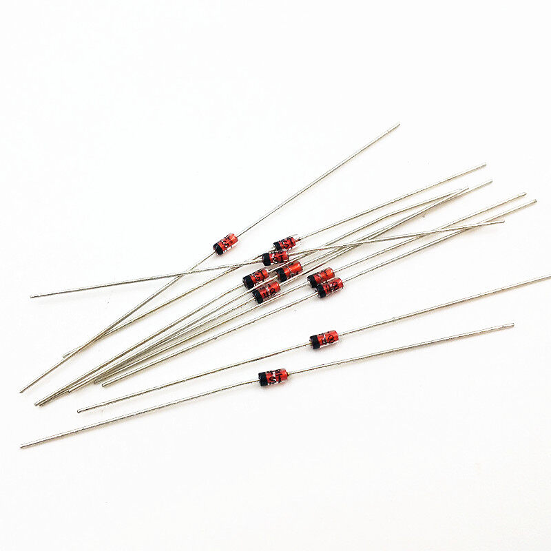10pcs,1N4148 DO-35 Small Signal Fast Switching Diode