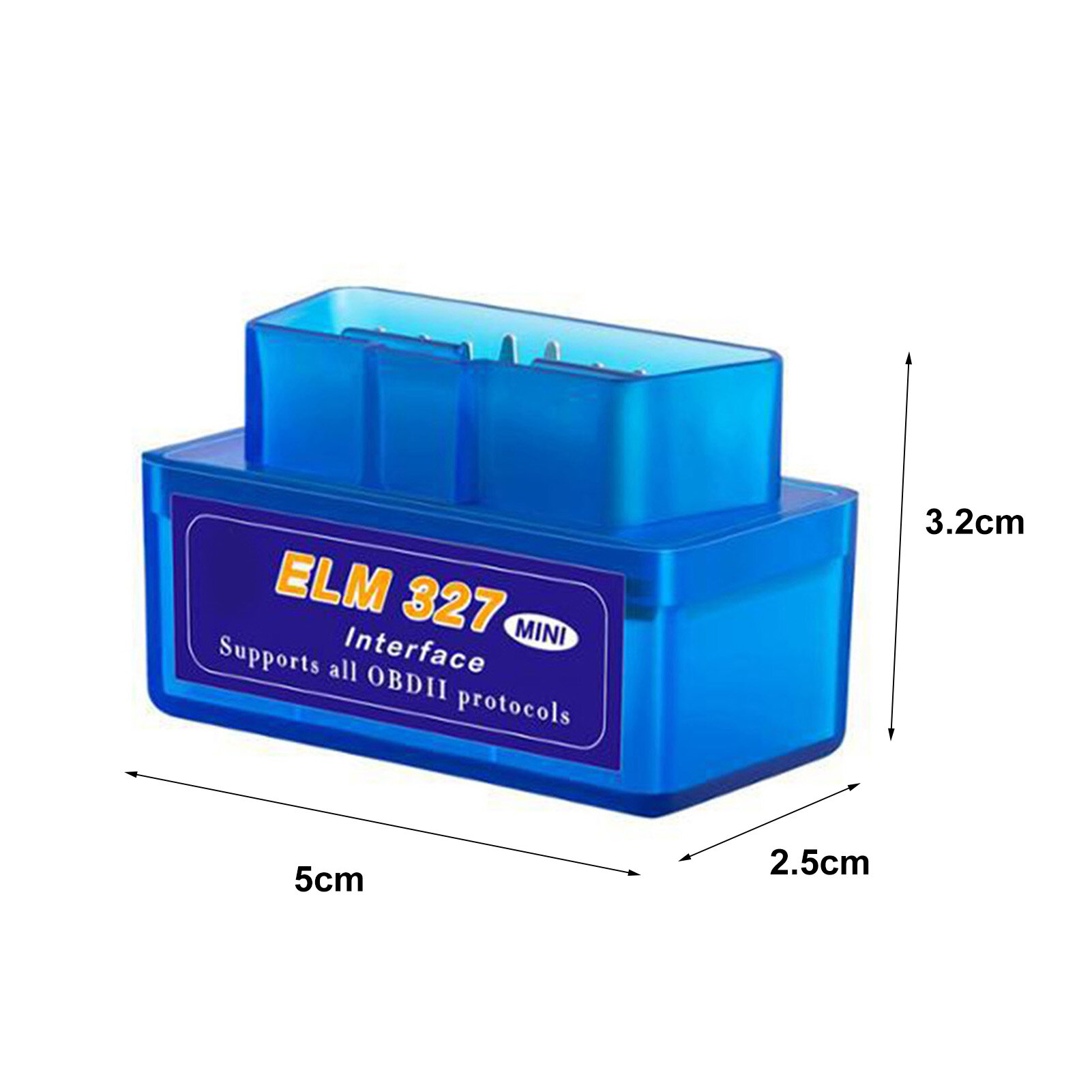 OBD2 Diagnostic Scanner ELM327 PIC25K80 Chip English Version Bluetooth-compatible BT OBD2 Code Reader for Motorcycle for Android OBD2 Scanner Check