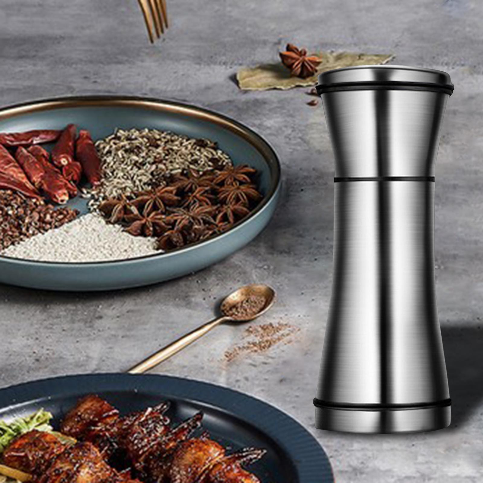 Blesiya Multipurpose Pepper Mill Grain Mill Spice Jar Spice Mill for Salt Spices