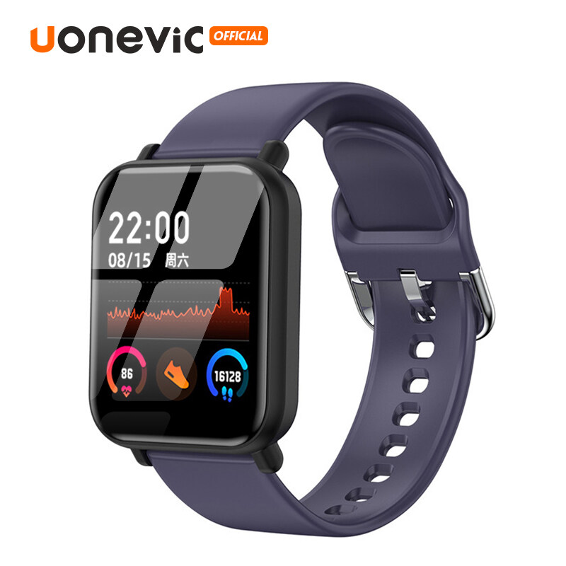 Uonevic đồng hồ thông minh R7 thiết kế màn hình cảm ứng full HD 40mm chống nước IP68 đồng hồ kỹ thuật số đồng hồ thông minh - INTL