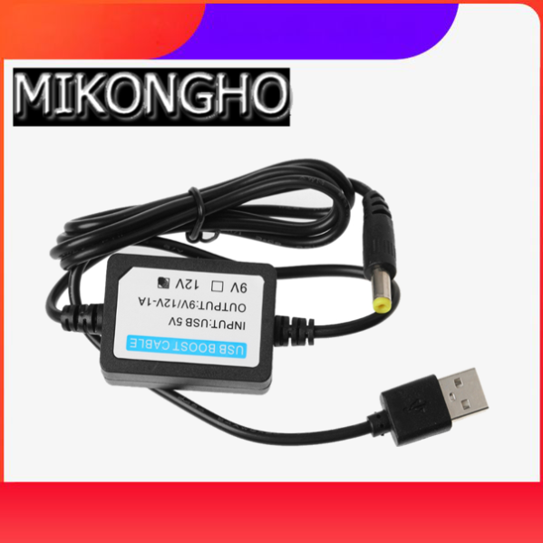 USB 5V To 12V 5.5x2.1mm Step up Adapter Cable For WiFi Router LED Strip Light