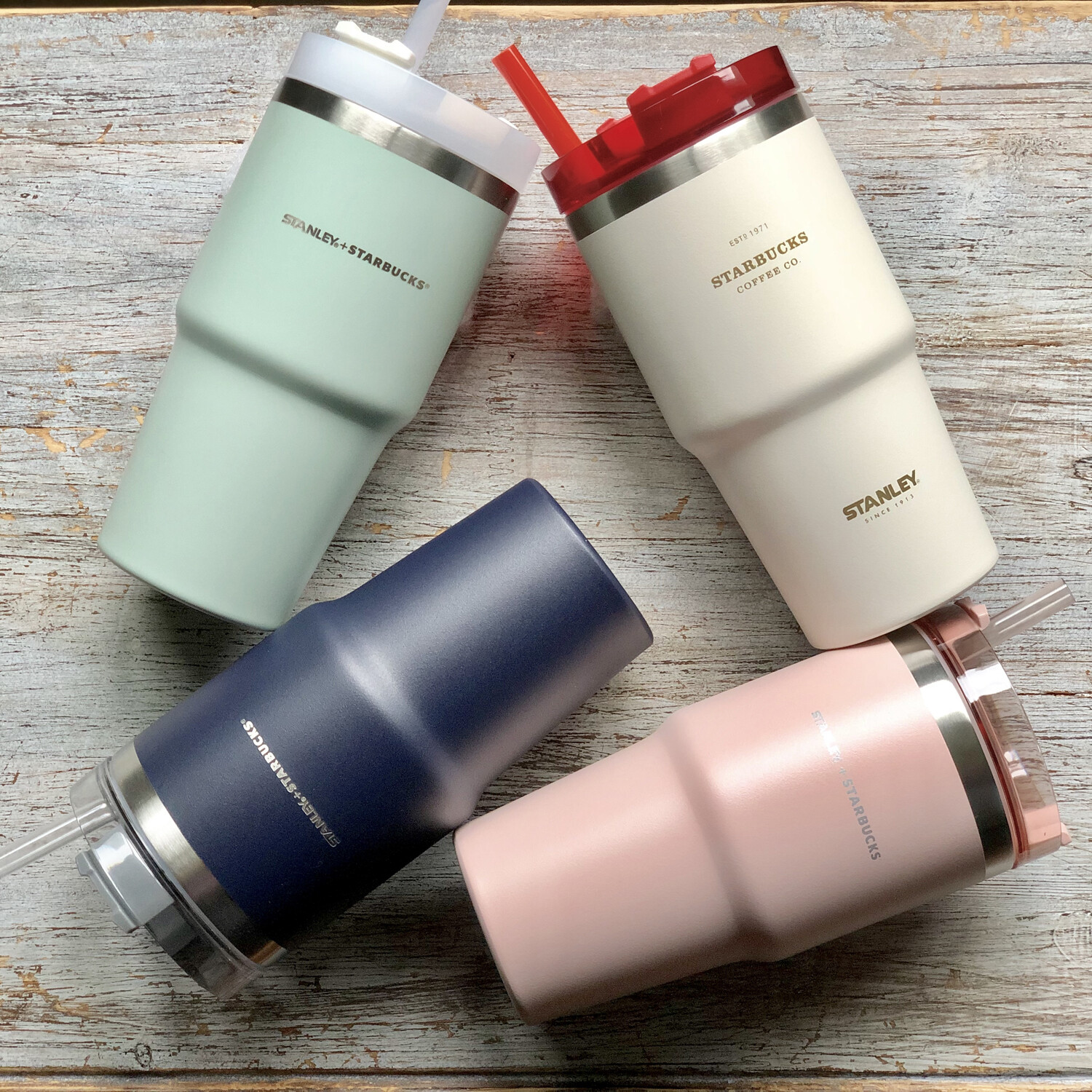 Starbuck Stainless Steel Straw Cup Car American Drinking Cup Large Capacity Simple Desktop Cup Office Mug