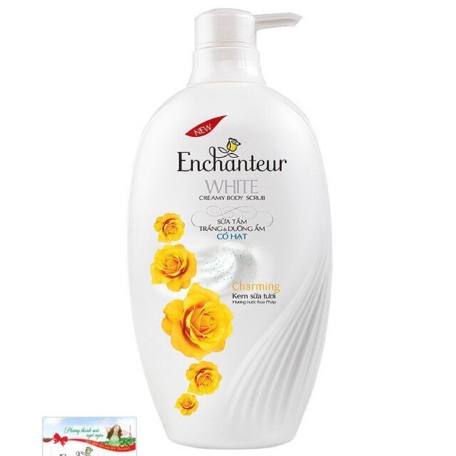 [HCM]??Sữa Tắm Enchanteur Charming Có Hạt - 650g