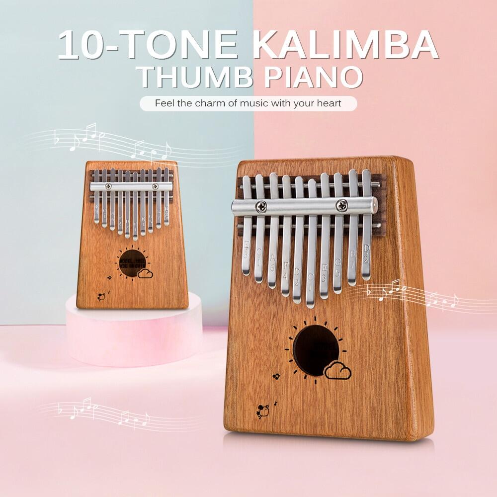 เปียโนนิ้วมือ 17 Keys Kalimba Thumb Piano In Stock แบบพกพา Kalimba เปียโนนิ้วหัวแม่มือ 17 Keys Kalimba Thumb Piano Finger Piano Musical Toys Kalimba 17 Key Kalimba เครื่องมือ Instrument Musical Gift and Study