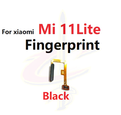Finger print scanner For Xiaomi Mi 11 lite on off power button Fingerprint sensor
