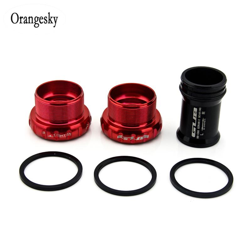 GUB C-68 Ceramic BB Crankshaft 68/73mm Thread Type BSA Crankshaft Crankshaft Bearings