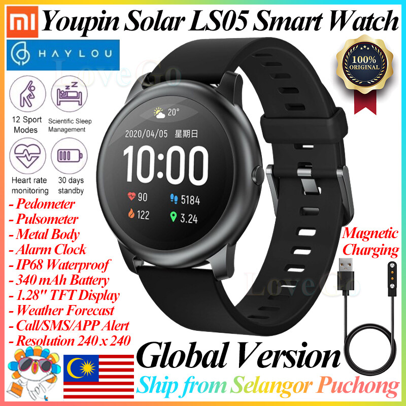 Jam Tangan Youpin Haylou Solar Jam Tangan Haylou Ls04 Solar