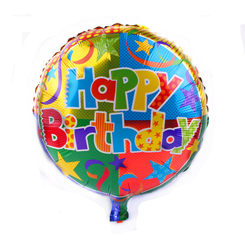 18 Inch Round Foil Balloon With Happy Birthday Balloons Gaobai Thaipick