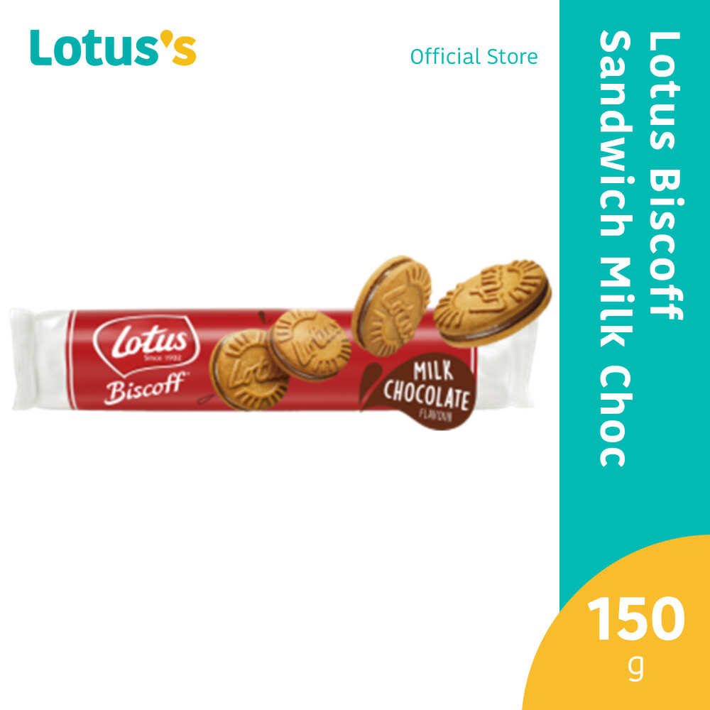 Lotus Biscoff Sandwich Milk Choc 150G | Lazada