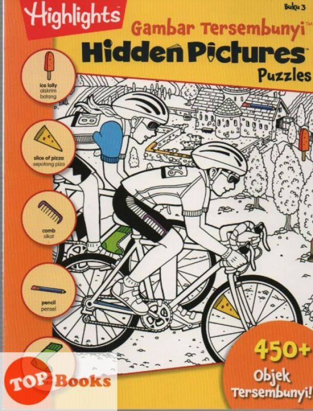 Pelangi Children-Highlights -Gambar Tersembunyi -Hidden Pictures Puzzles- Buku 3 ( BM/BI) Malaysia