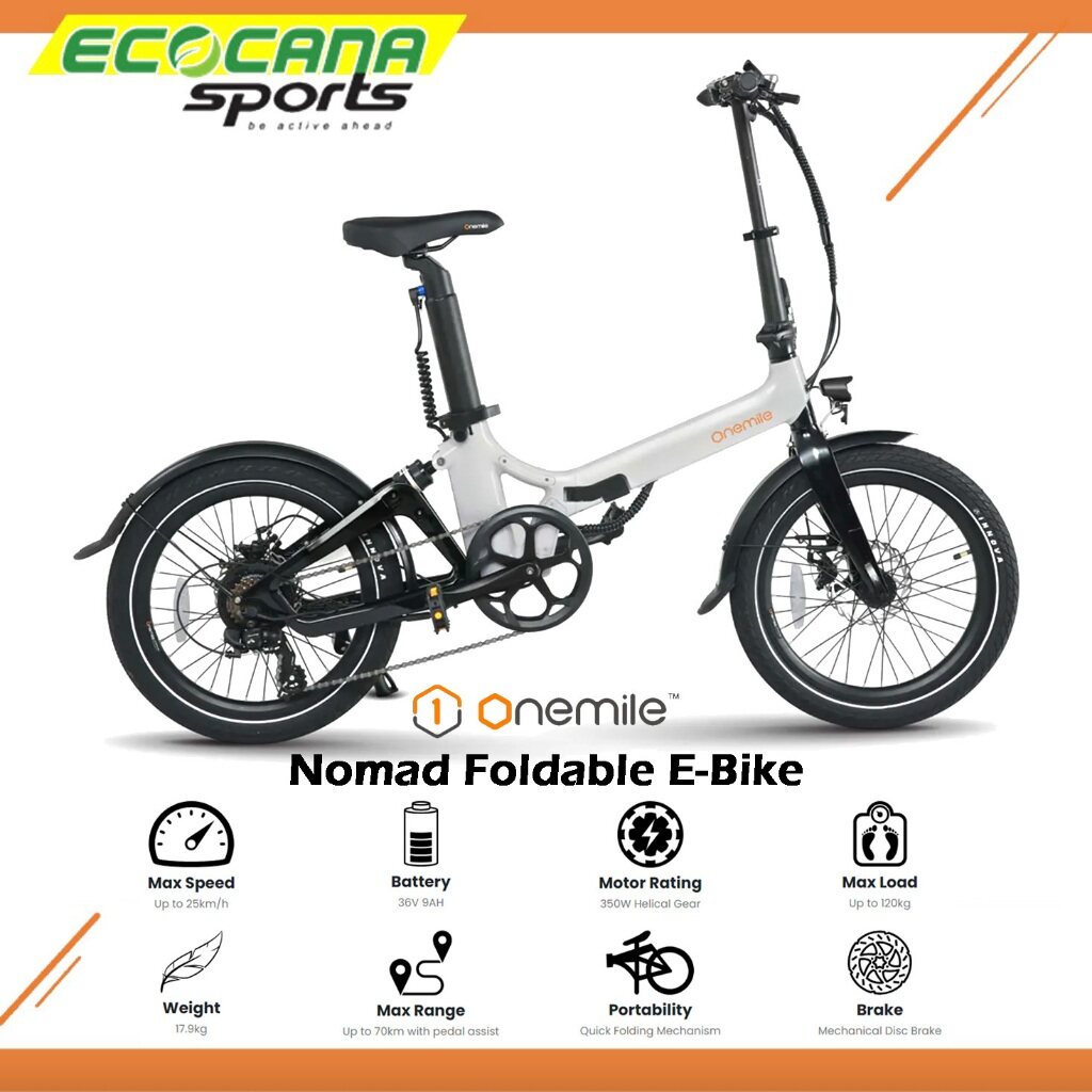 Nomad folding online bike