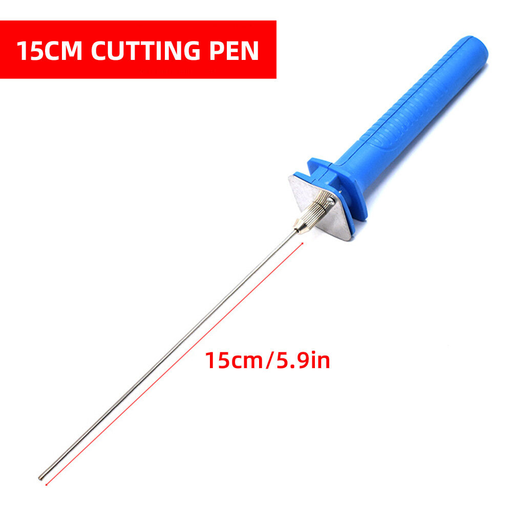 Shockley Foam Cutting Pen Electric Heating Cutting Pen Plastic Film Cutting Bubble Film Cutting Foam Cutter 15W 110V-240V Electric Foam Polystyrene Cutting Machine Portable Styrofoam Cutter DIY Cutting Tools