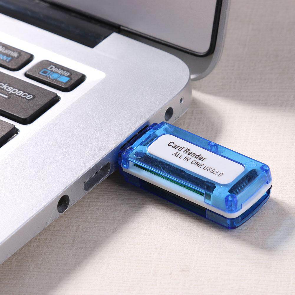 Đầu Đọc Thẻ Nhớ 4 Trong 1 Tiện Dụng Đầu Đọc Nhiều Thẻ USB 2.0 Máy Đọc Thẻ Tất Cả Trong Một Cho Micro SD TF MS Micro M2