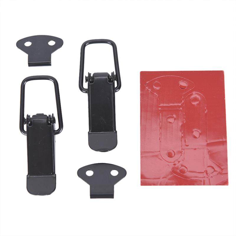 milemeloe 2X Universal Bumper Security Hook Quick Release Fastener Lock