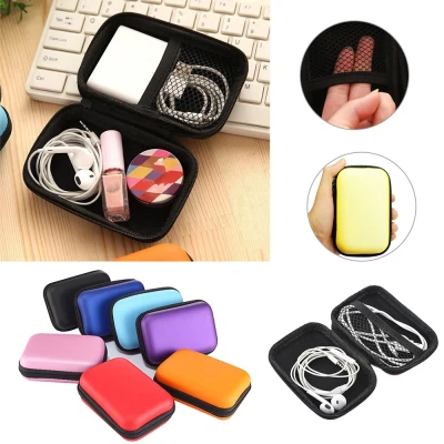 Digital Pouch Flat Travel Cable Organizer Waterproof Digital Gadget Pouch Wires Charger Headphones Case Suitcase Organizer Storage Accessories Bag