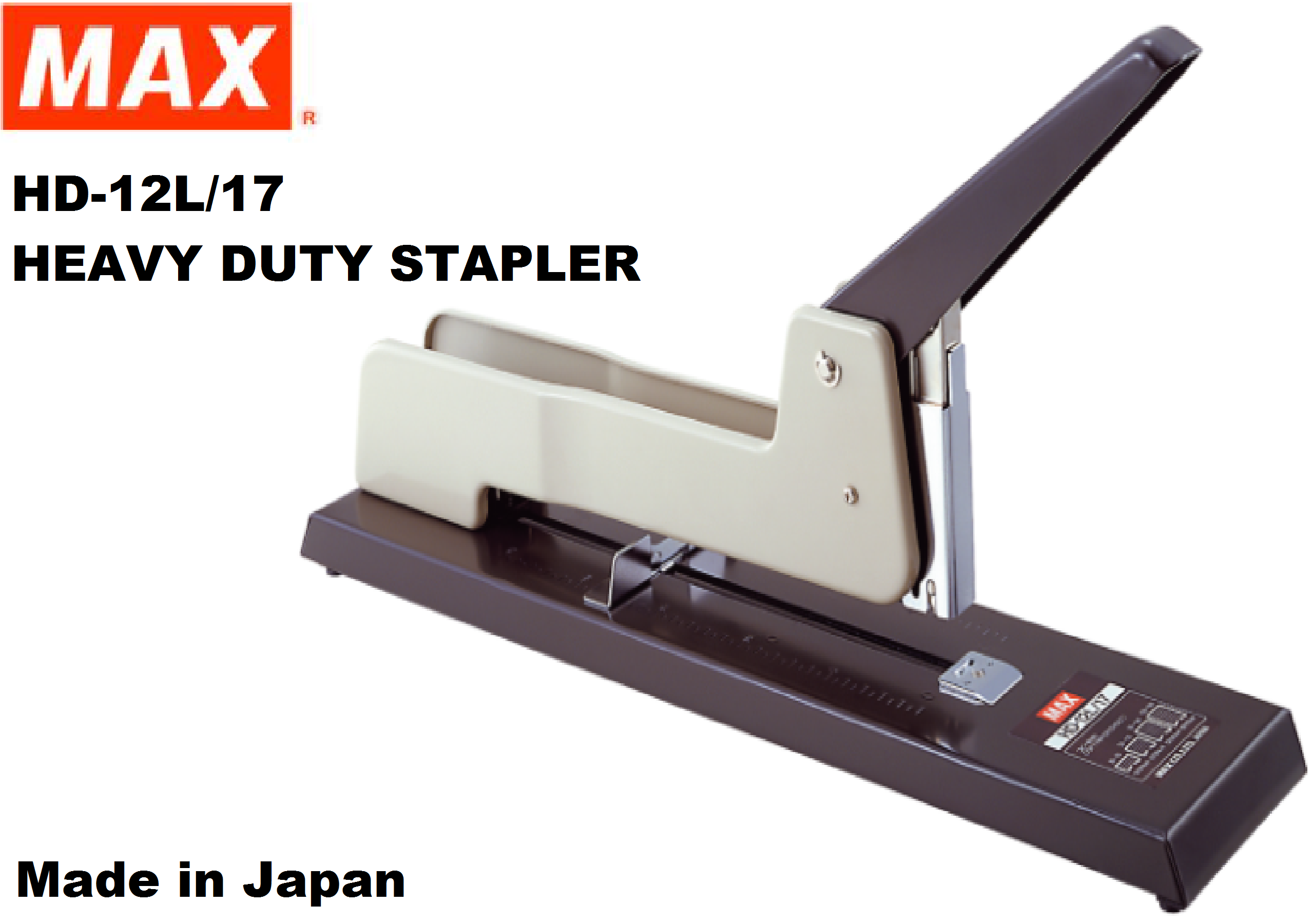 Max Heavy Duty Stapler HD12L/17 Made in Japan Lazada