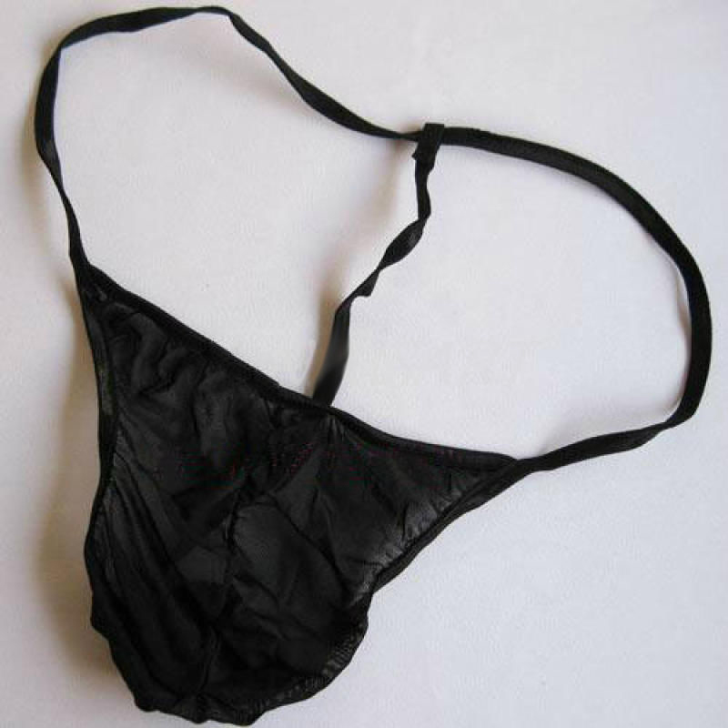 Men G string T hongs Mesh Underwear T-back Briefs Bikini Underpants Spand