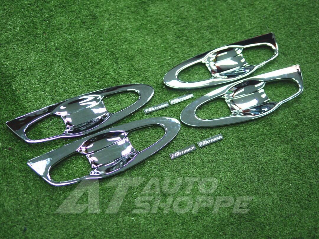 Toyota Fortuner Door Handle Guard Chrome Set Lazada
