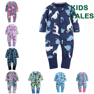 Kids Tales Bonds Wondersuit Baby Boys Girls Bodysuit Newborn Infat Toddler Jumper Sleepsuit Pajama Cotton Zips Jumpsuit