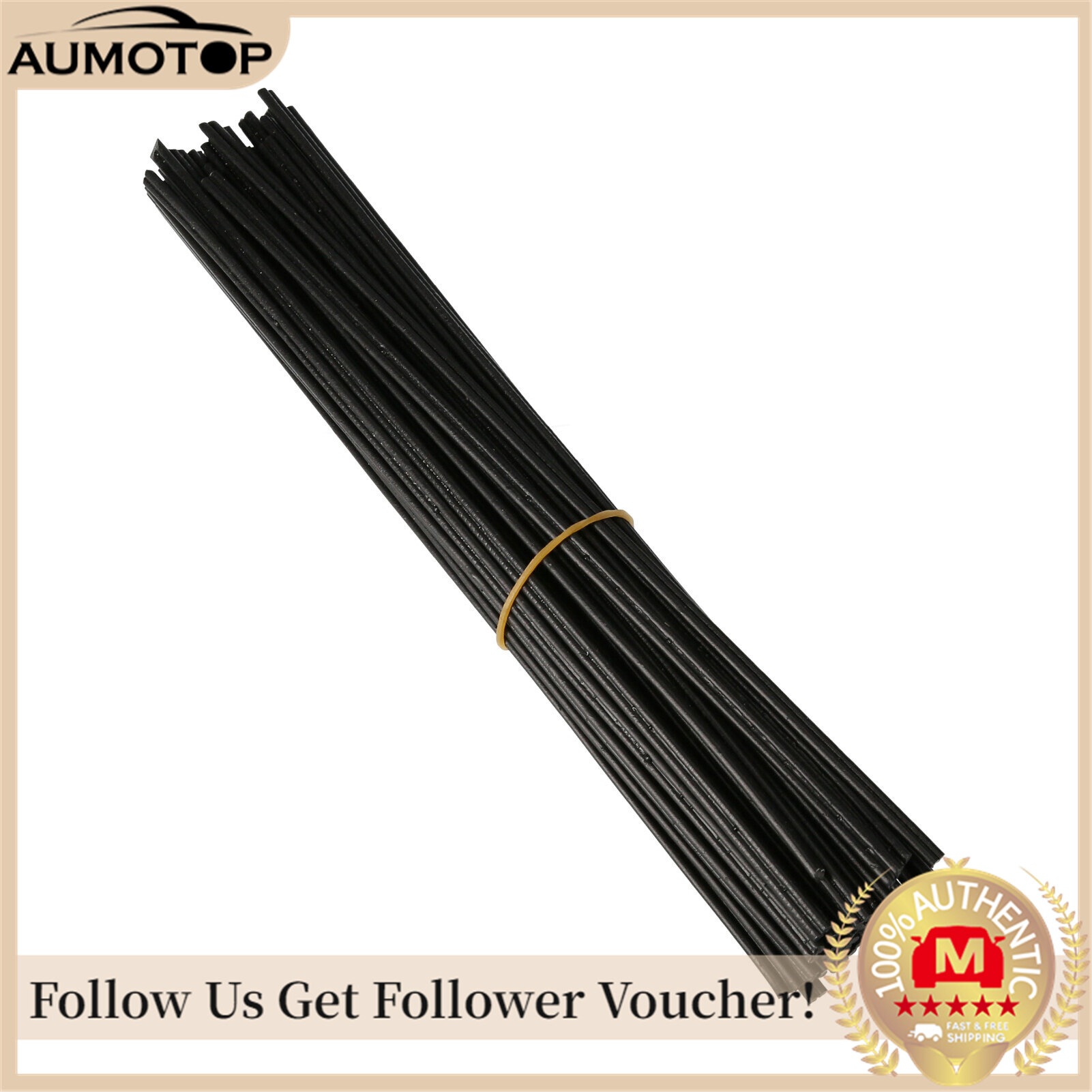 40PCS Plastic welding rods PP welder rods for plastic welder g-un/hot air g-un