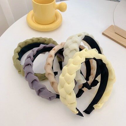 Korean Style Braids Headband For Women