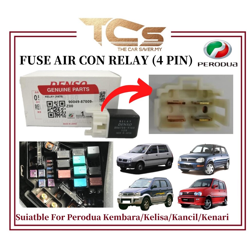 PERODUA GENUINE PART KANCIL , KELISA , KENARI , KEMBARA FUSE AIR CON