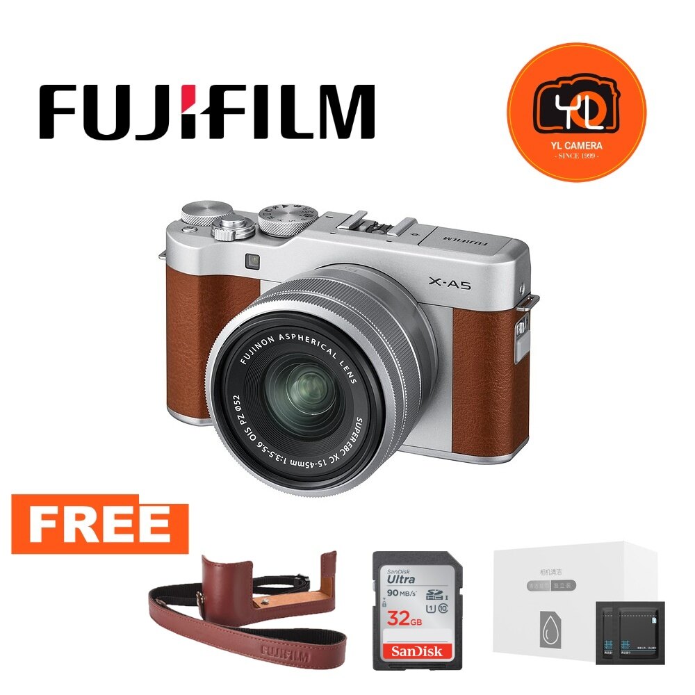 Fujifilm X-A5 Graphite Silver - Boîtier Nu Hybride 24.2 MP (Occasion Très Bon État)