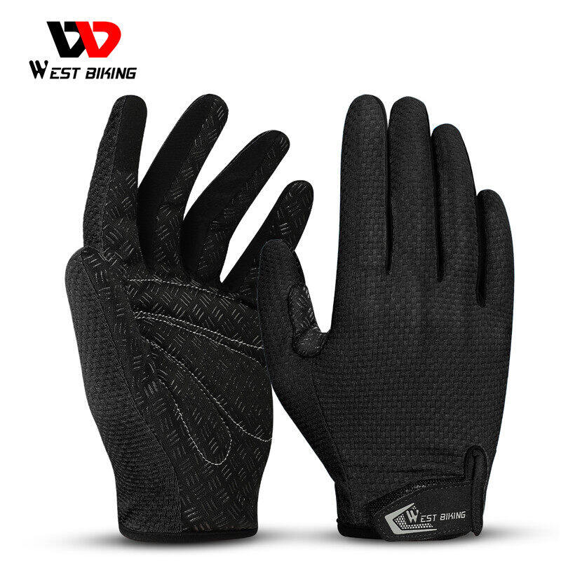WEST BIKING Cycling Gloves Half Finger Shockproof Breathable Bike Gloves For Men Women Motorcycle Gloves Sports Riding Gloves For Bike