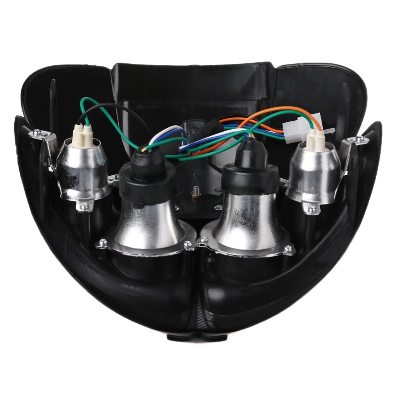 Phổ Motocross Đèn Pha Fairing Đèn Pha, Chùm Sáng Cao/Thấp, Kép