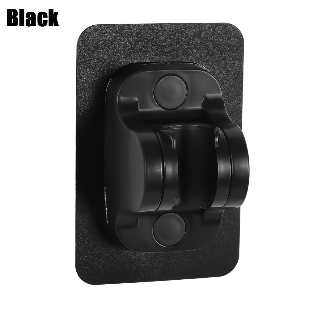 Shower Bracket Adjustable Wall-mounted Self-adhesive Bathroom Shower Head Holder Portable Bathroom Accessories