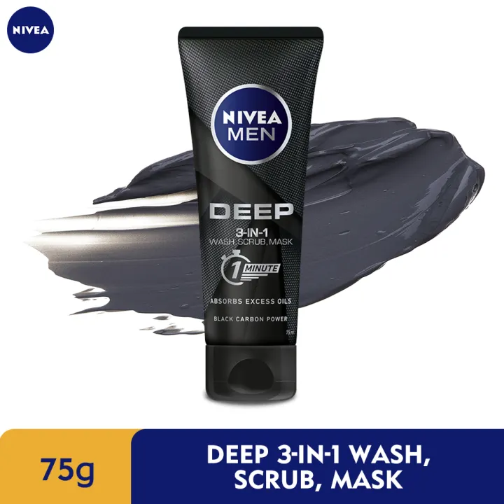 nivea carbon face wash