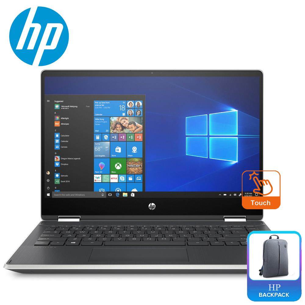 HP Pavilion x360 14-dh0040TX 14 Touch Laptop Silver (i3-8145U, 4GB, 128GB, MX130 2GB, W10) Malaysia