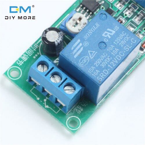 diymore NE555 Delay Relay DC 12V Timing Delay Timer Switch Adjustable Delay Relay Module