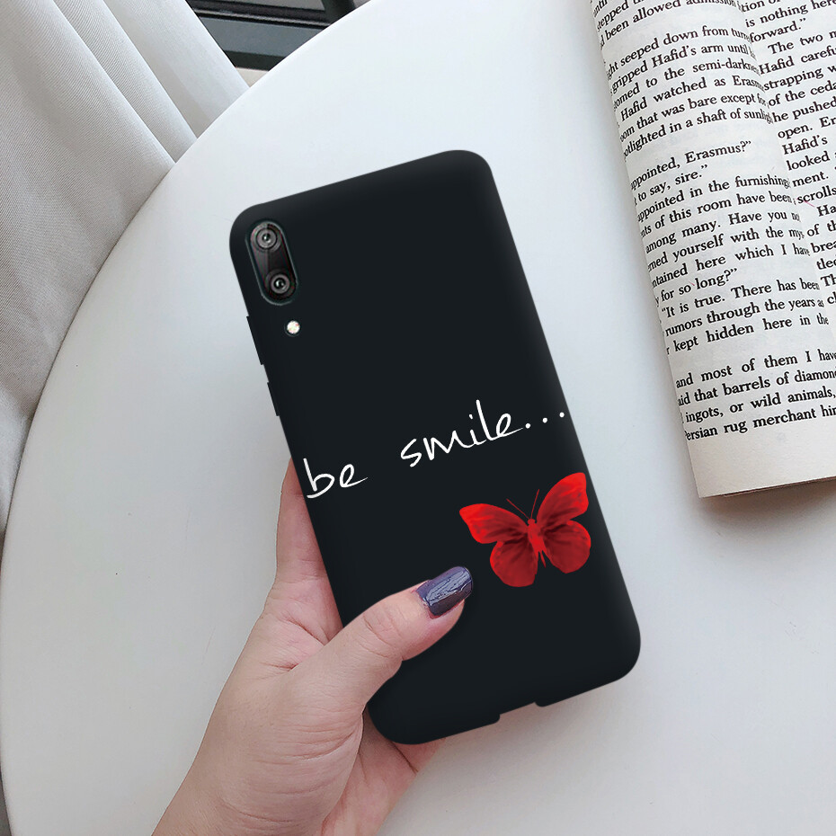 Dành Cho Huawei Y7 Pro 2019 Ốp Điện Thoại, Ốp Lưng Mềm Chống Sốc Thiết Kế Họa Tiết Quả Bơ Hoa Hướng Dương Siêu Mỏng Dễ Thương