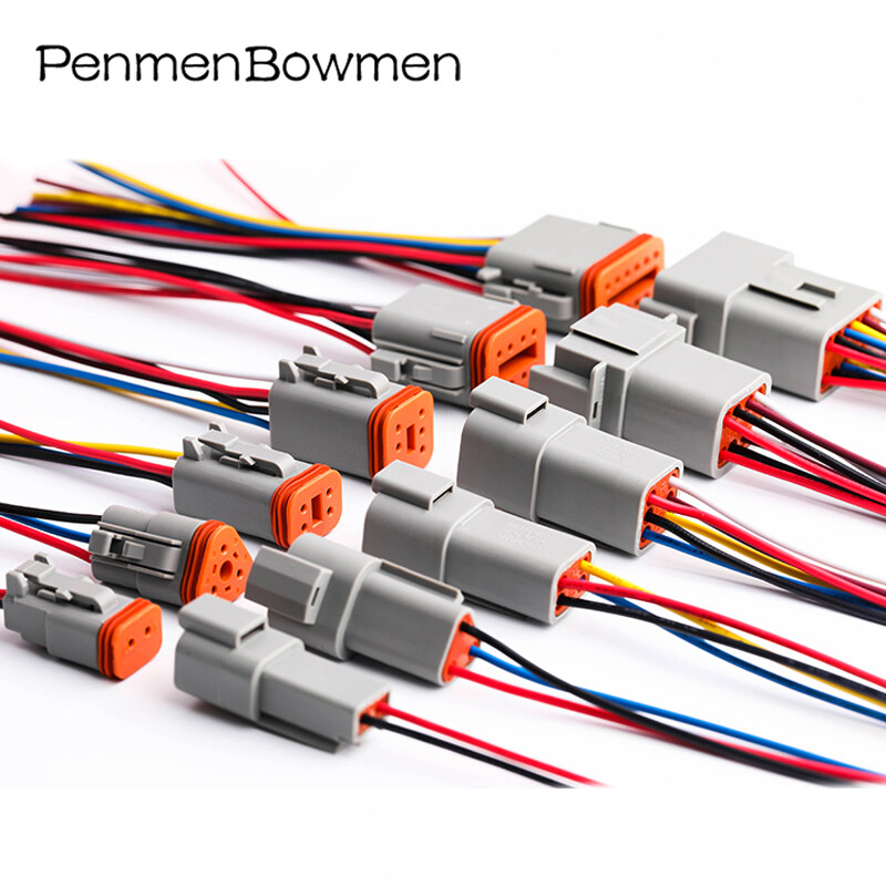 Deutsch DT Connector 2 3 4 6 8 12 Pin Car Sealed Electric Plug Wire