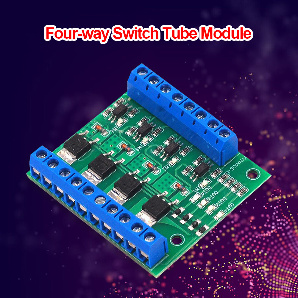 PLC Amplifier Board Driver Optocoupler 4-Channel MOS FET PLC Amplifier Board Driver Module