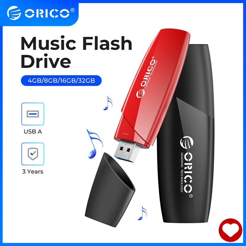 Music USB Stick ORICO USB Flash Drive Pen Drive 64GB/128GB/256GB USB 3.0 Chất Liệu ABS Flash USB Stick Cho Máy Tính TV Âm Thanh Xe Hơi (U3-S)
