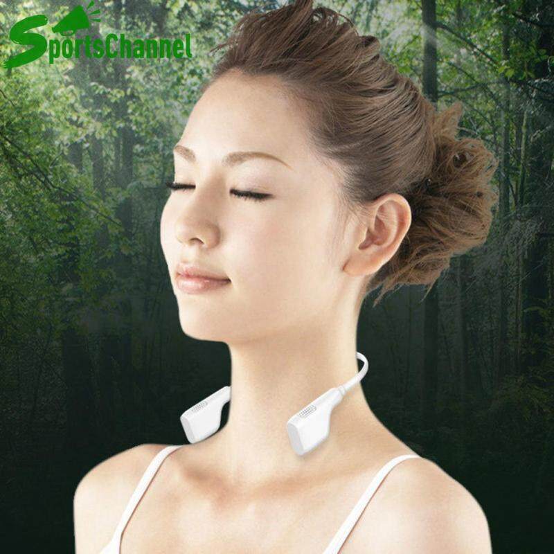 Neck Hanging Type Air Purifier Portable Necklace Cleaner Purifying Generator Dehumidifier Singapore