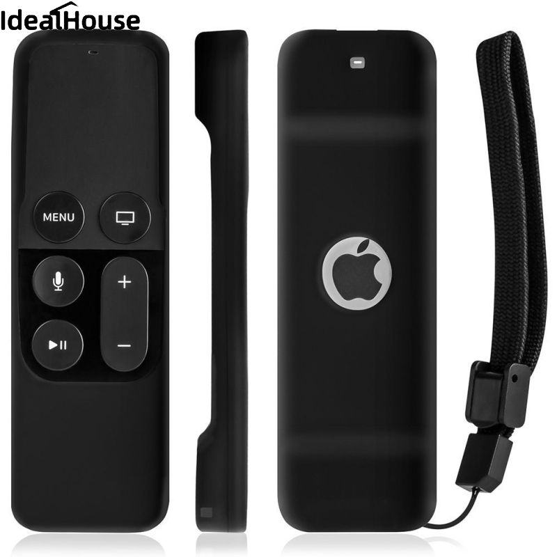 IDealHouse Silicone Remote Controller Case Protective Cover Skin for Apple TV 4th Gen Siri Remote Control