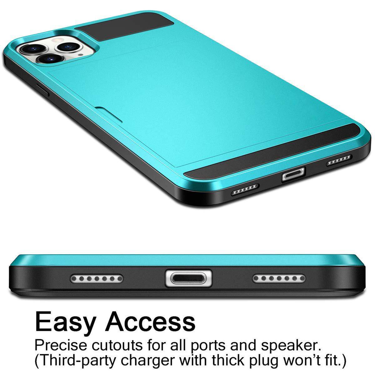 IPhone 17 Pro Max trường hợp, trường hợp không khí Iphone, iPhone 17 trường hợp ví trượt Ví đựng thẻ tín dụng khe cắm lai TPU cứng Bảo vệ Chống Sốc Ốp lưng cho iPhone 16 Pro Max/15 cộng với/14 Pro Max/13 Pro Max/12 Pro Max/XS Max/XR