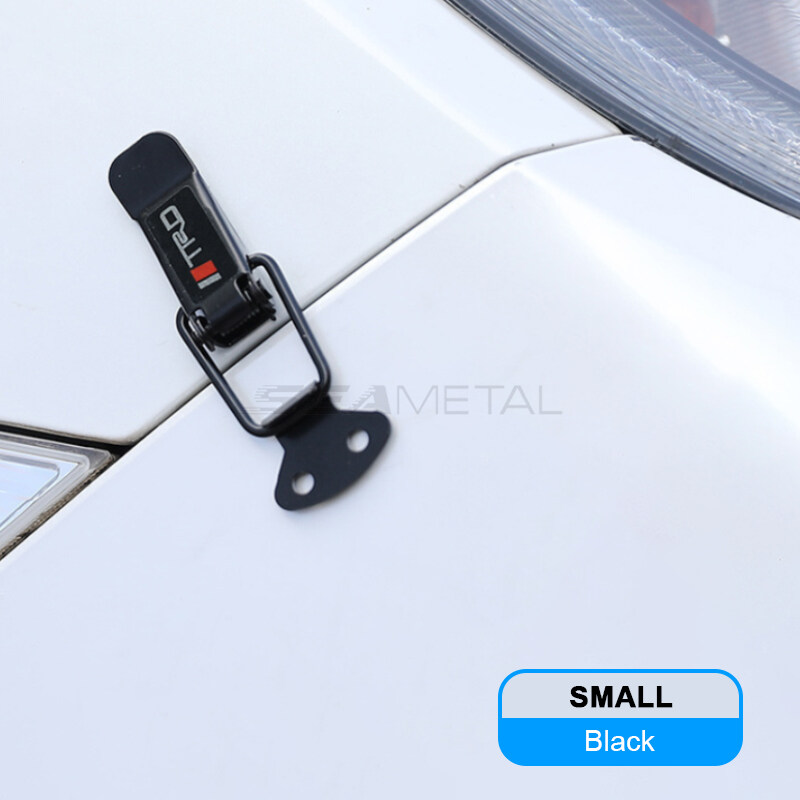 SEAMETAL Car Security Hook Lock Clip Kit Bumper Quick Release Hook Lock
