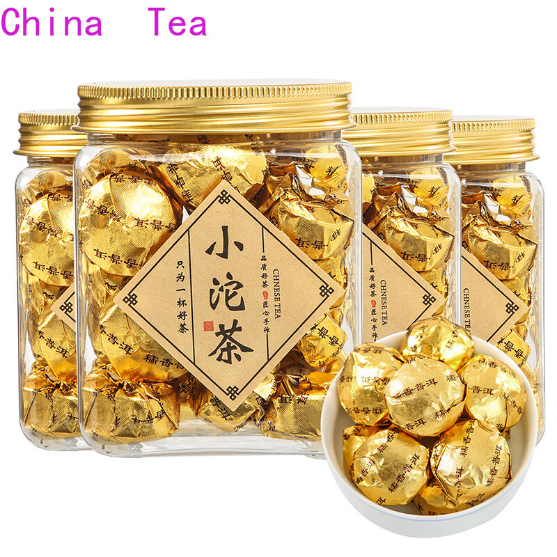 Trà trung quốc trà phổ nhĩ thơm gạo nếp trà nấu chín 200g
