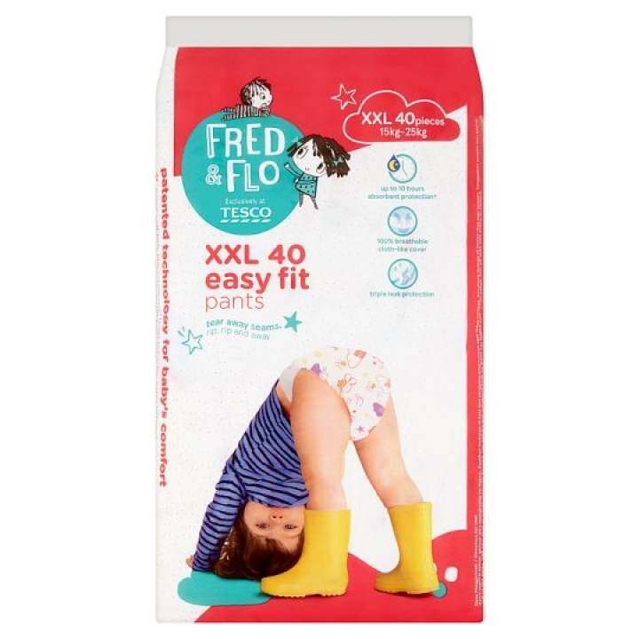 tesco pampers pants 4