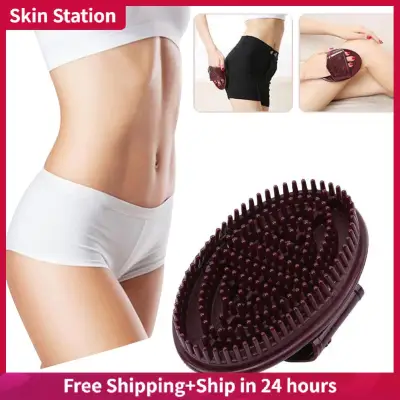 [Ready Stock] Professional Smooth Cellulite Body Massager Brush Anti Cellulite Glove Slimming Relaxing Exfoliating Massager