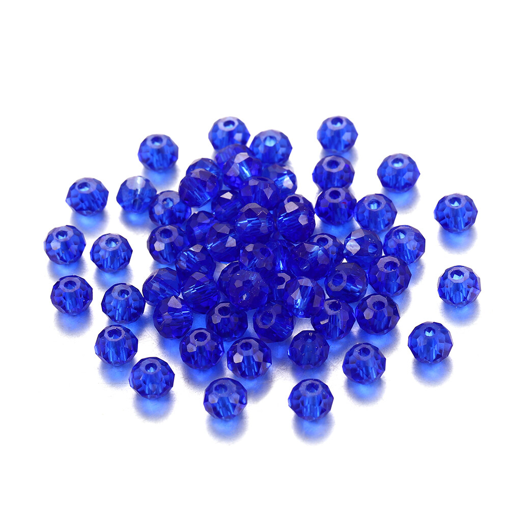 St.kunkka 70-195pcs 3/4/6/8mm Translucent Czech Crystal Glass Bead Faceted Colorful Spacer Bead For DIY Bracelet Jewelry Making Supplies
