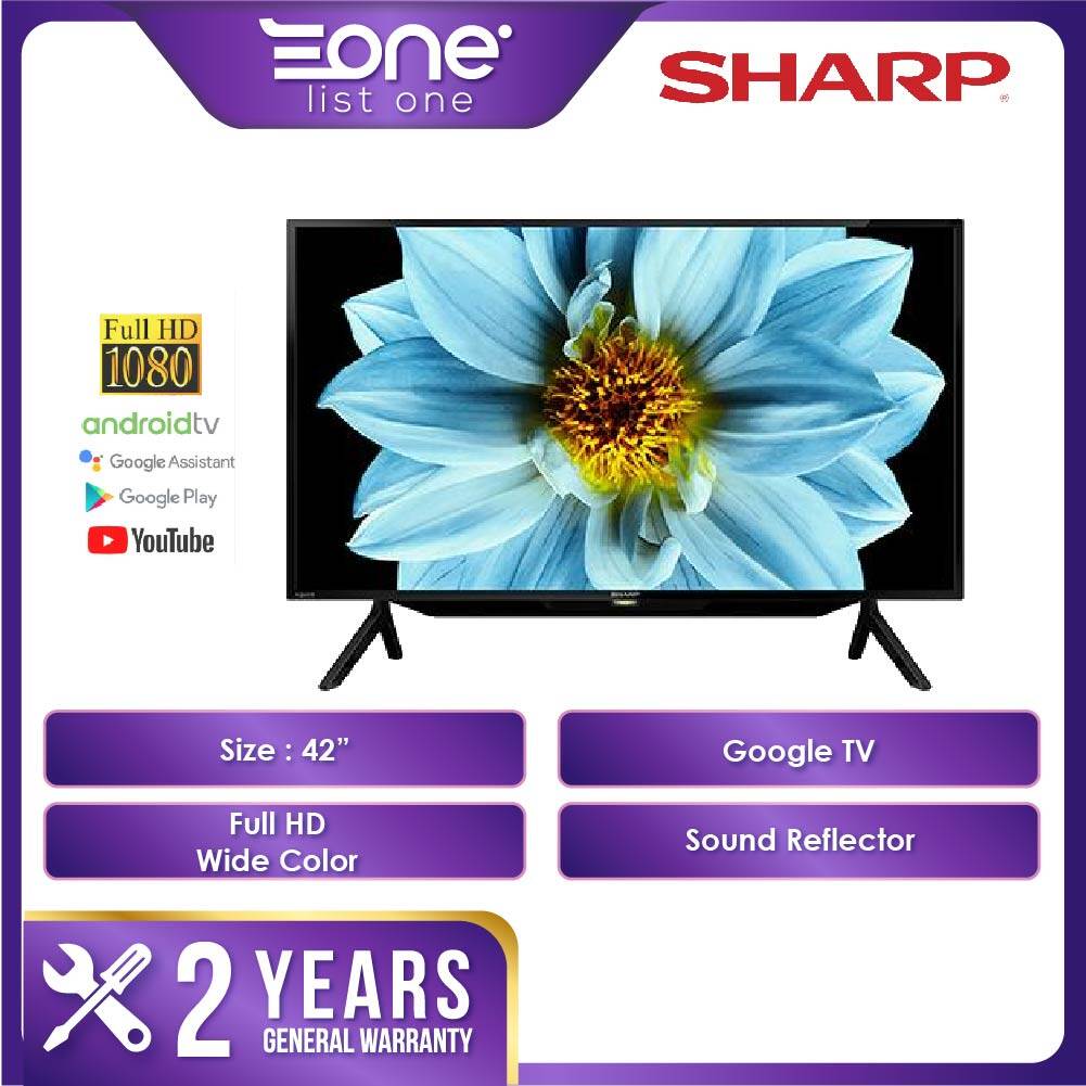 Sharp Aquos 42 Inch Android 9 Full HD LED TV, Unboxing