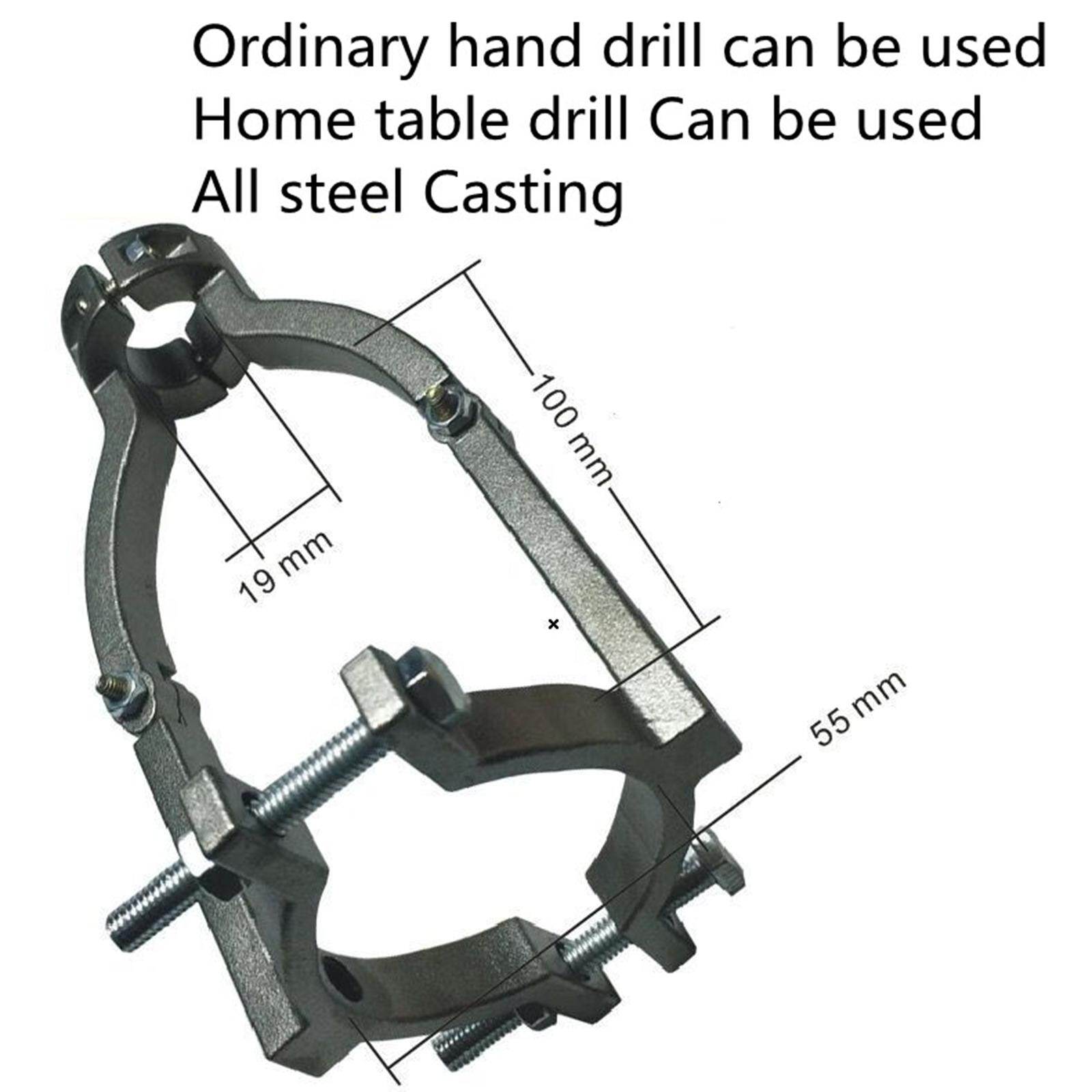CCCUE Square Hole Drill Fixed Bracket Exquisite Workmanship for Drill Machine