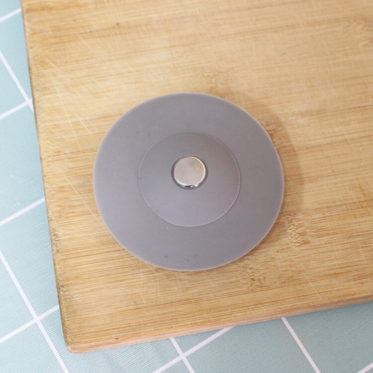 Rubber Circle Silicone Sink Strainer Filter Water Stopper Floor Drain Hair Bathtub Plug Bathroom Kitchen Cute Deodorant Stop. Silicone Floor Drain Plug