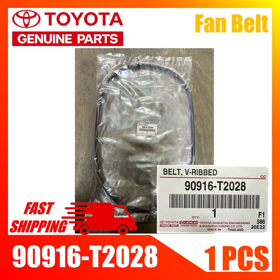 Original Toyota Fan Belt 90916-T2028 ??? Toyota / Fan Belt / Vitz NCP91 ...